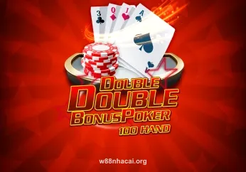 Hình ảnh Double Double Bonus Poker 100 Hand tại w88